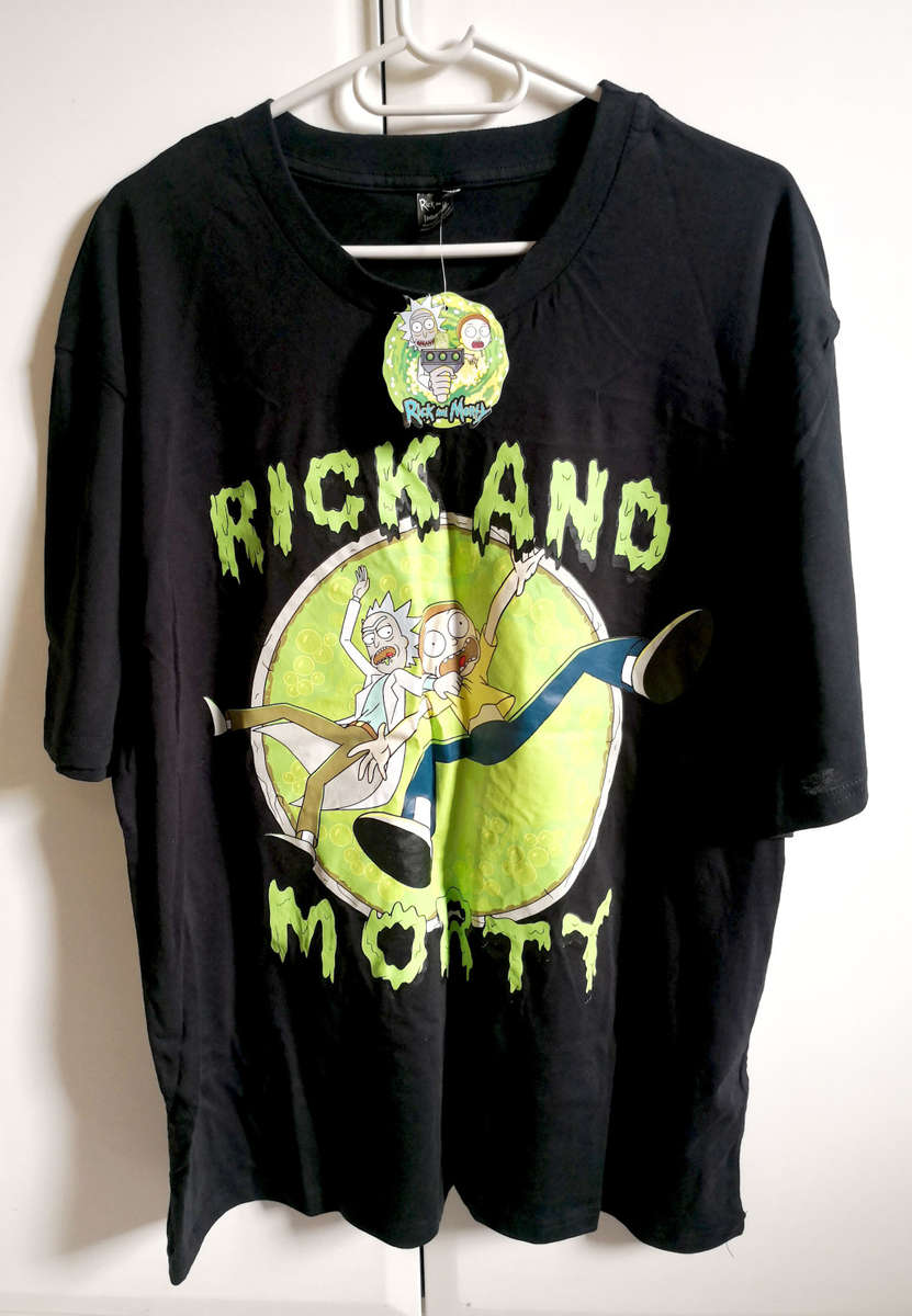 BRAND NEW `Rick & Morty` Men`s Graphic T-Shirt - XL