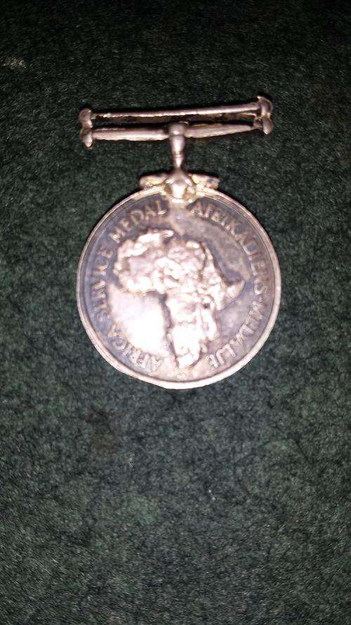 Africa Service Medal (without ribbon)
