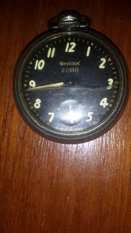 Pocket Watch - Westclox ZOBO Shock Resistant - WORKING