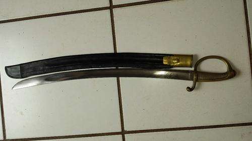 French briquette sword 1854