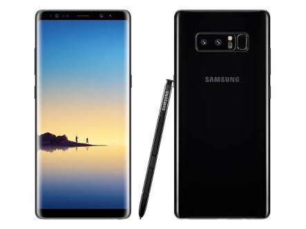 Samsung Note 8, black
