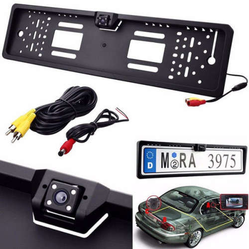 Number Plate Holder with Reverse Camera