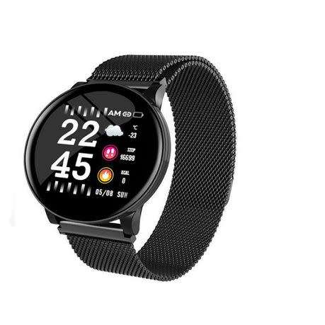 W8 Android Bluetooth Smartwatch in Black