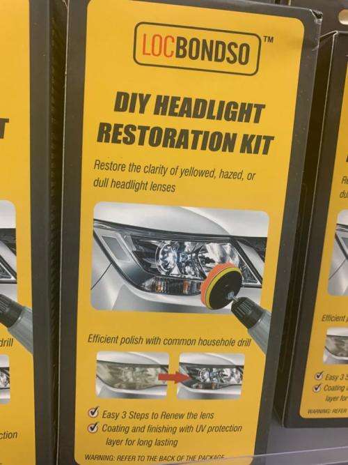 Headlight Restoration Kit - DIY Headlight Restoration Kit