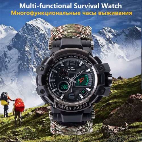 YUZEX G3 Unisex Multifunctional Waterproof Survival Watches
