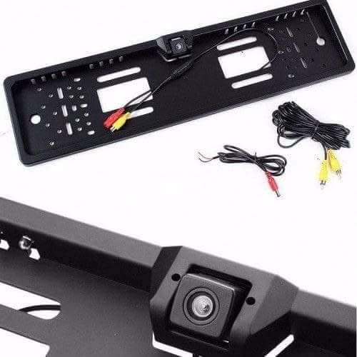 Reverse Camera mounted in Numberplate Holder