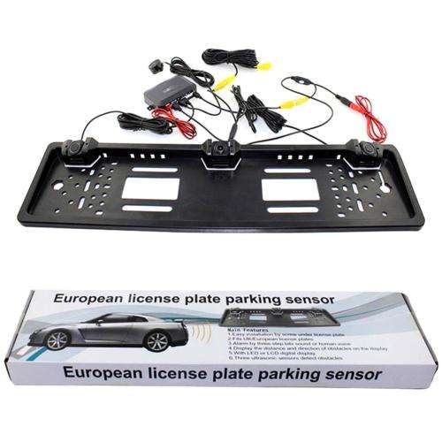 Car number plate holder with rear view camera and parking sensors!!