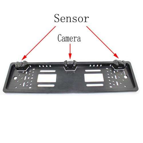 Car number plate holder with rear view camera and parking sensors!!