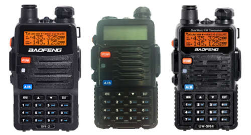 Quality Black UV-5R Dual Band Two Way Radio
