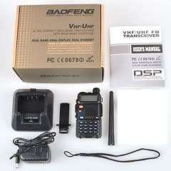 Quality Black UV-5R Dual Band Two Way Radio