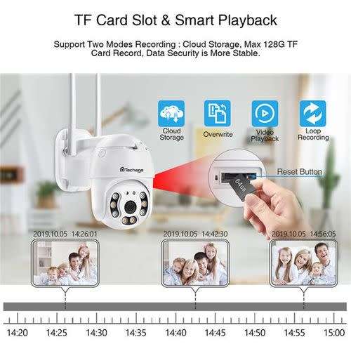 1080P Security Camera WIFI Outdoor PTZ Speed Dome Wireless IP Camera