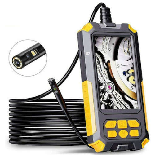 Andowl  4K HD Dual Lens Portable Handheld Digital Rigid Cable Endoscope - QNK69