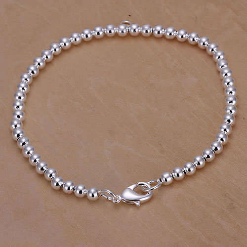 925 SILVER PLATED BRACELET 3MM