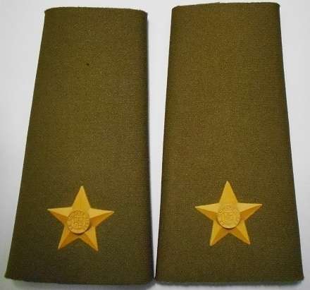 SADF 2 nd Lieutenant Epaulette ( pair )