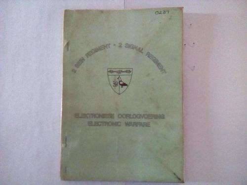 SADF 2 Signals Electronic Warefare Restricted book