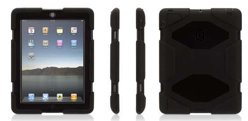 Griffin New iPad / iPad 2 Survivor Case Black