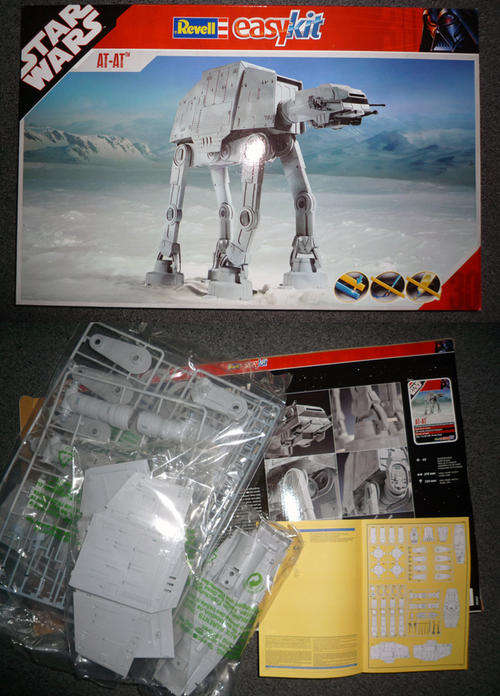 Star Wars AT-AT Imperial Walker Revell Easy Kit NEW