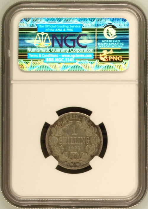 South Africa 1893 1 Shilling Paul Kruger pre Boer War ZAR