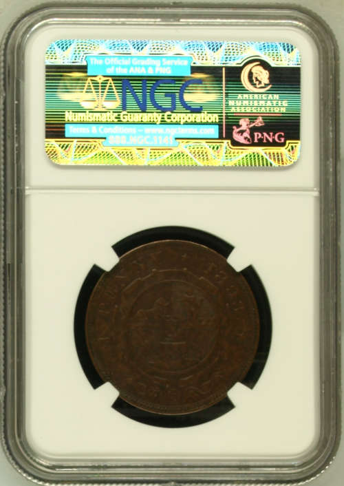 1893 Penny Paul Kruger pre Boer War ZAR