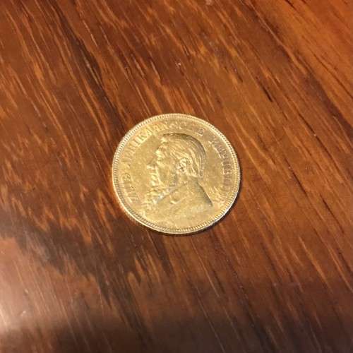 South Africa 1894 Pond Paul Kruger pre Boer War ZAR gold coin