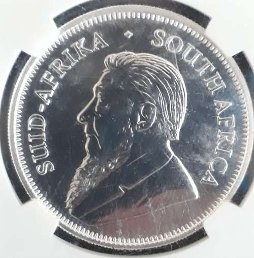 NGC GRADED SP 67 SILVER KRUGER RAND