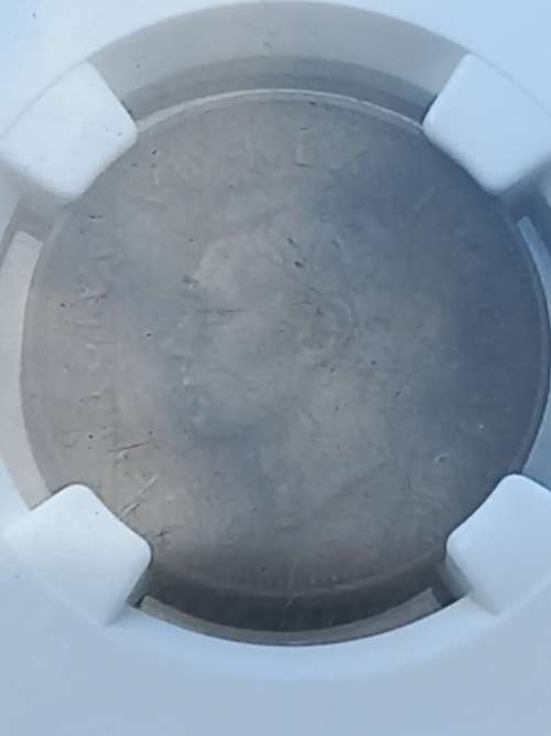 1940 1/2 PENNY NGC GRADED VF ENVIRONMENTAL DAMAGED