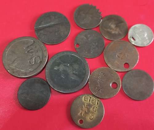 CANCELED COINS AS PER IMAGES