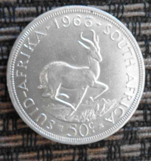 1963 50C SILVER COIN!!!
