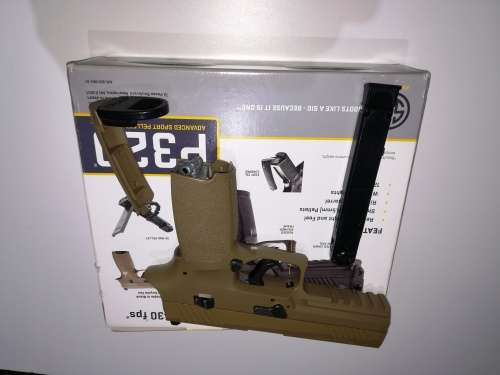 Sig Sauer P320 CO2 Pellet Pistol - Less than 500 shots fired