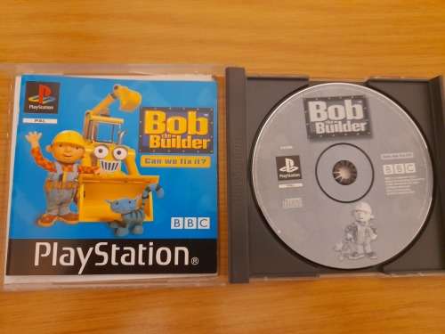 SONY PLAYSTATION PS1 GAME  Bob the Builder