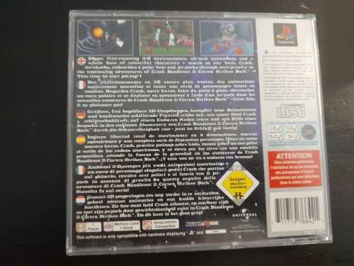 SONY PLAYSTATION PS1 GAME  Crash Bandicoot 2