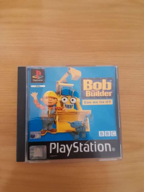 SONY PLAYSTATION PS1 GAME  Bob the Builder