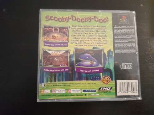 SONY PLAYSTATION PS1 GAME  Scooby-Doo Cyber