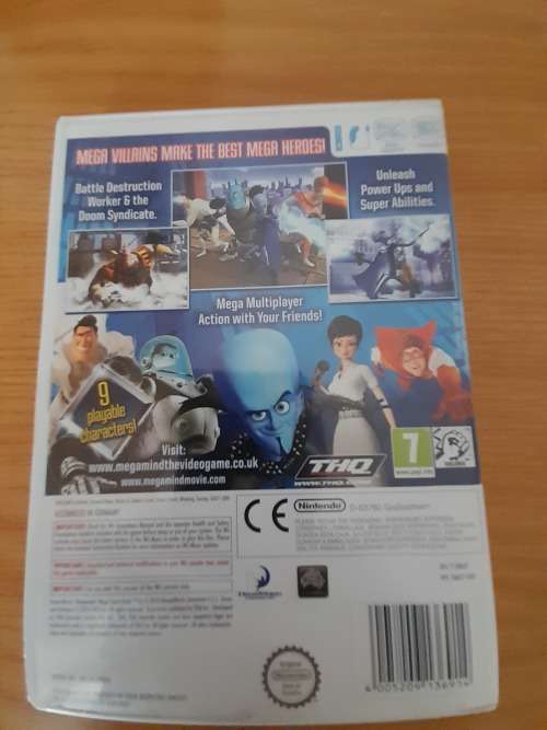 Megamind: Mega Team Unite WII NINTENDO GAME