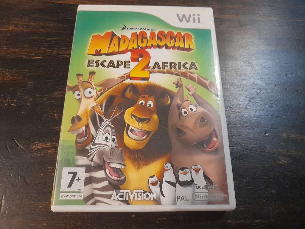 Madagascar Escape to Africa 2 WII NINTENDO GAME