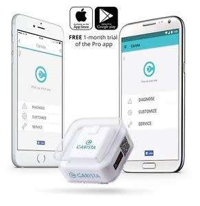 Carista OBD2 Bluetooth Adapter and App