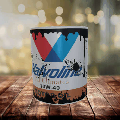 Vintage Oil Can Coffee Mugs