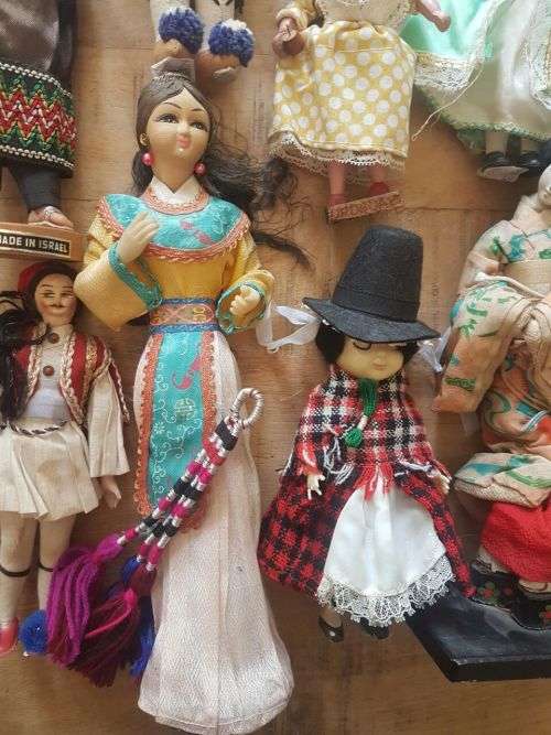 Old Costume Dolls