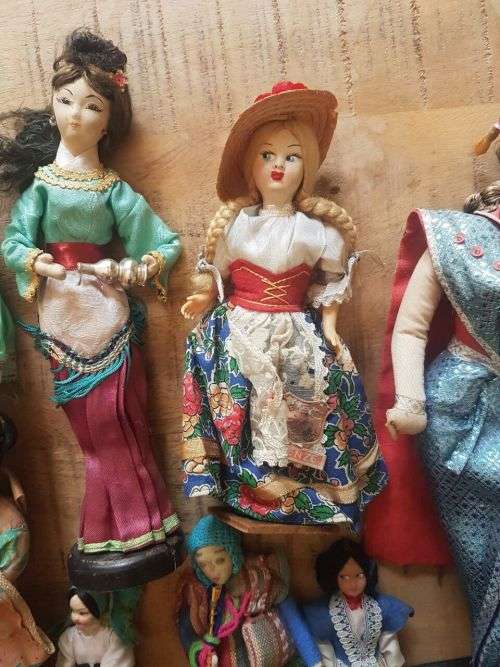 Old Costume Dolls