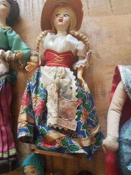 Old Costume Dolls