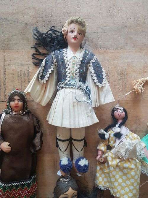 Old Costume Dolls