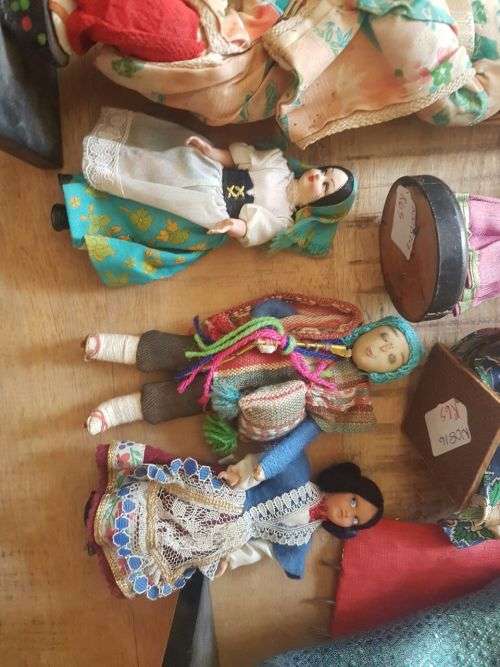 Old Costume Dolls