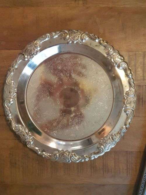 Silver Plated Tray