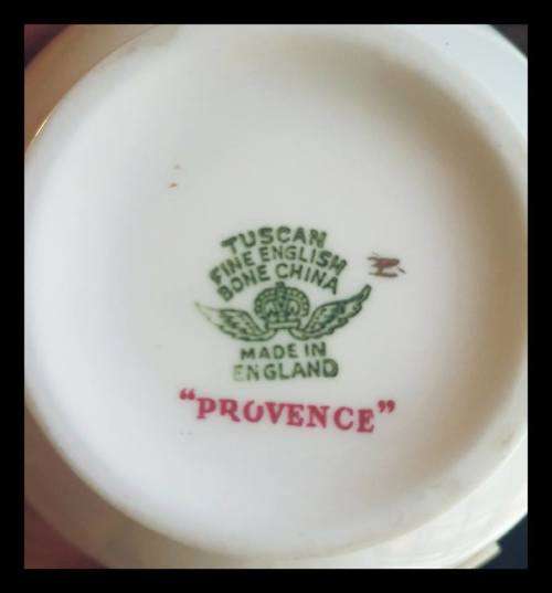 Tuscan Provence Milk Jug and Sugar Bowl