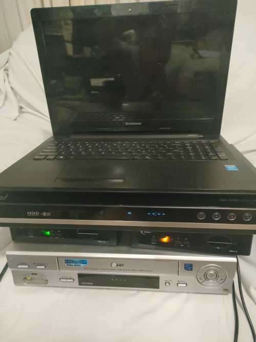 Lot Electronics - Laptop | DVD with HDD | DSTV | VCR