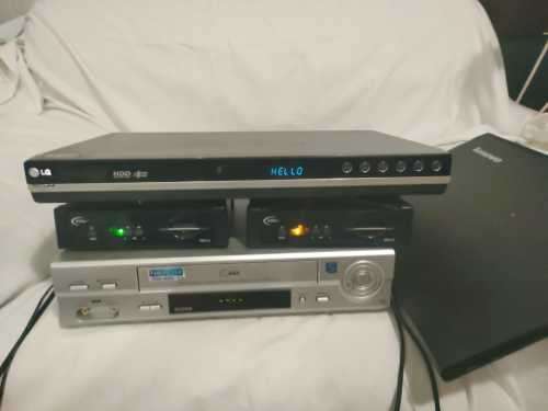 Lot Electronics - Laptop | DVD with HDD | DSTV | VCR