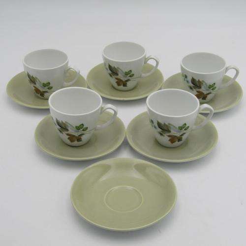 Deceased Estate *** Vintage Alfred Meakin Glo-White Espresso Set *** High Value