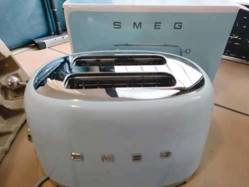 SMEG Retro Blue 2 Slice Toaster *** Please Read ***