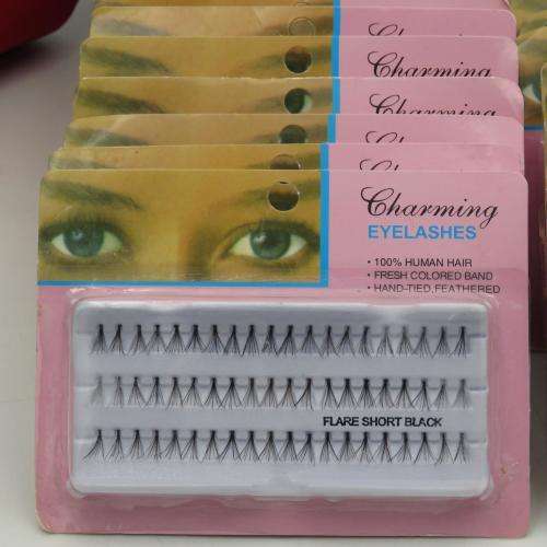 Large lot of Charming eyelashes in packs 1 Bid for ALL