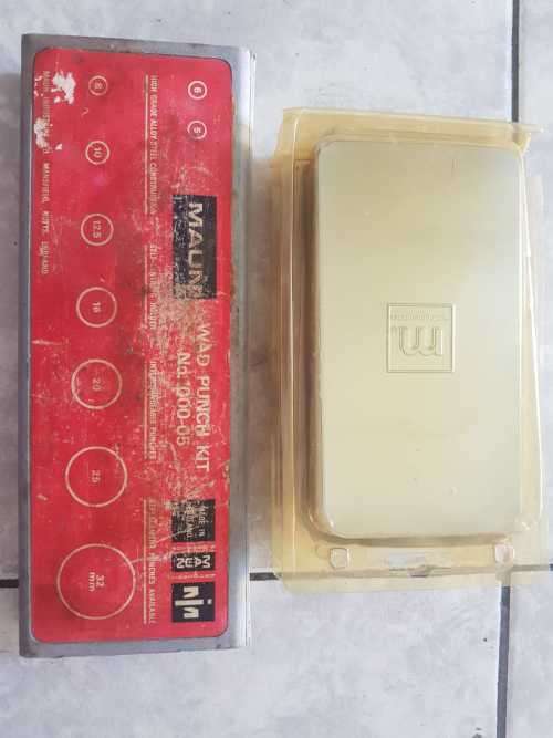 Maun Wad Punch Set With Centre Punch Metric 5 mm To 32 mm & Extra Set *** RETAIL R3500 ***